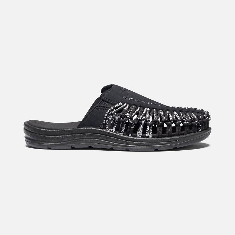 Keen Uneek II Badelatschen Damen DE-68379 Engineered Garments - Keen Damenschuhe Schwarz